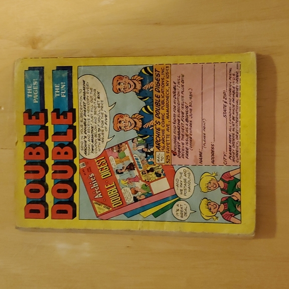 Archie Annual Comics Digest # 44 - Picture 2 of 2